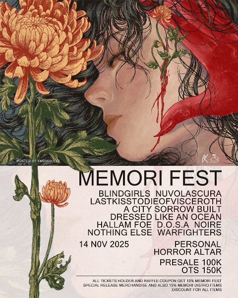 Festival Skramz Memorifest Gemuruh di Kota Pahlawan, Satukan Suara dan Luka
