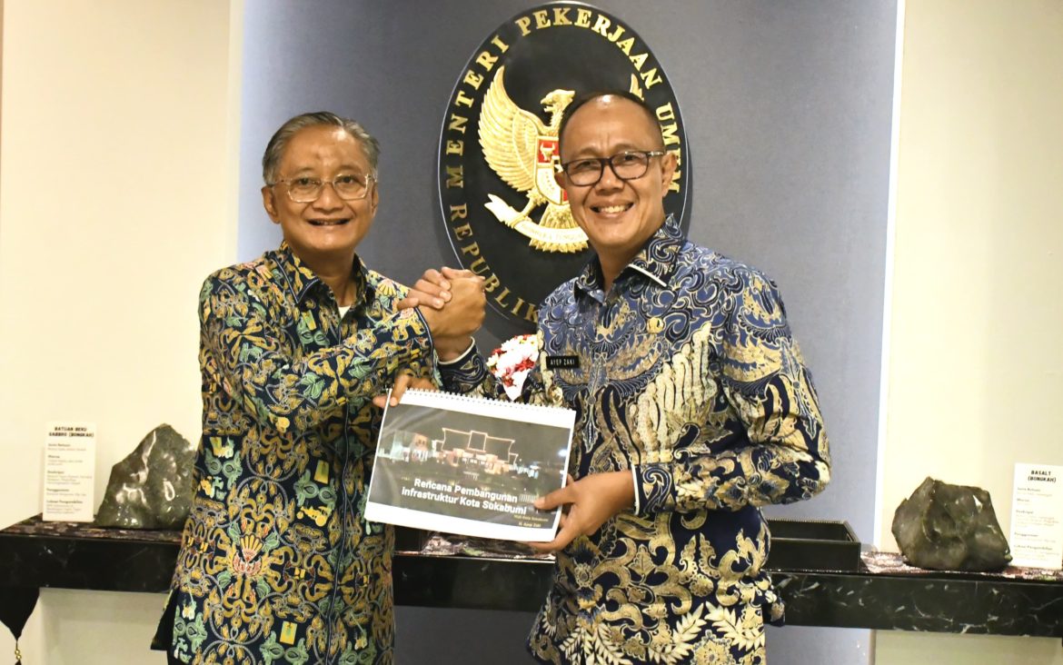 Ayep Zaki Ajukan Tiga Usulan Strategis Percepatan Pembangunan Infrastruktur Kota Sukabumi ke Menteri PU