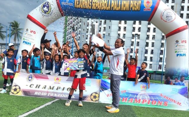 Kalahkan Young Warior, Bina Banua Juarai U10 KONI Tangsel
