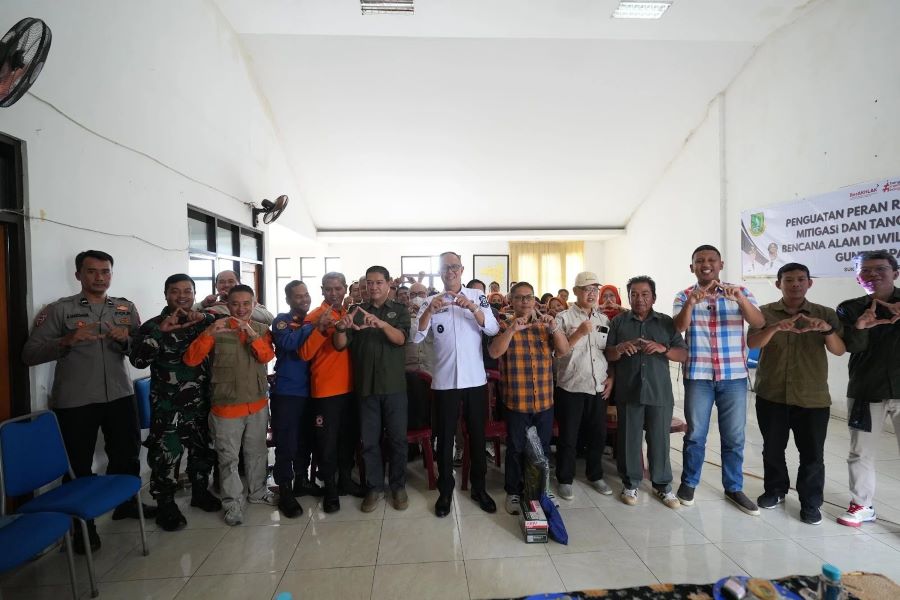 Ayep Zaki Tekankan Kesiapsiagaan RT/RW dalam Sosialisasi Penanggulangan Bencana di Gunungparang