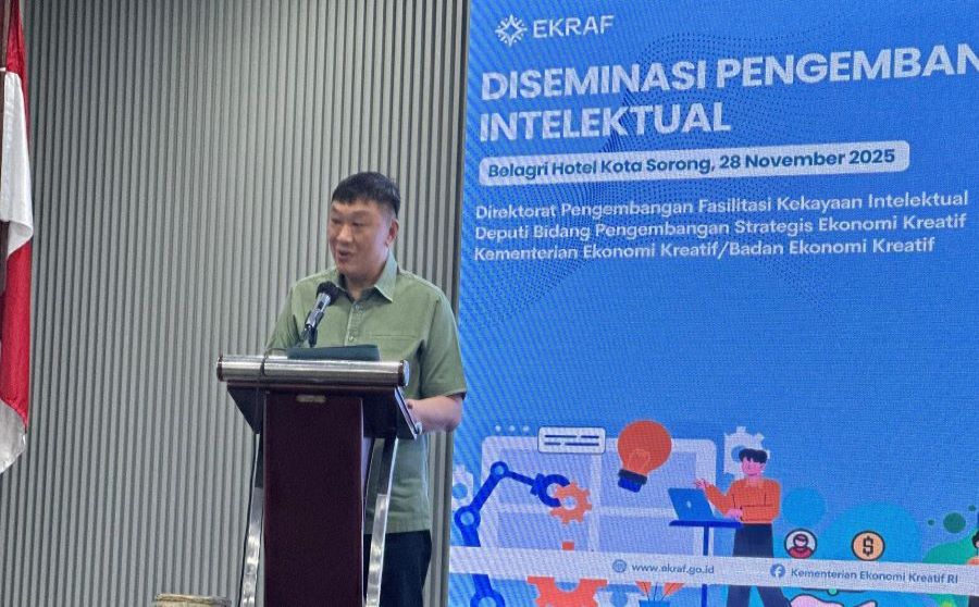 Rico Sia Perjuangkan Hak Kekayaan Intelektual di Papua Barat Daya