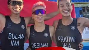 Triathlon Rebut Emas di SEA Games Thailand, Koleksi 73 dari Target 80