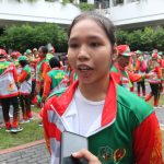 Tumbangkan Laos, Leica Petik Emas Lewat Nomor Kumite