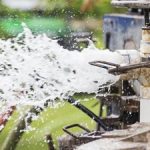 Lumpur Tebal, Enam Titik Bor Berhasil Keluarkan Air Bersih di Lokasi Bencana