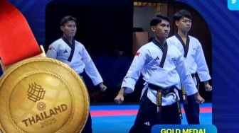 Filipina Raih Perak dan Malaysia Dapat Perunggu, Poomsae Team Raih Emas dalam SEA Games Thailand