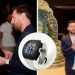 Kunjungi Konservasi Satwa Liar di India, Messi Dapat Jam Tangan Rp20 Miliar