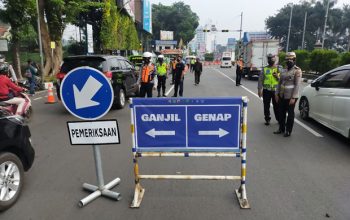 SKB, Ganjil-Genap Jalan di Jakarta Ditiadakan