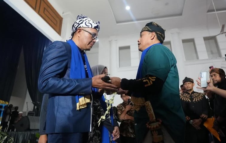 Ayep Zaki Terima Amanah sebagai Bapa Budaya Kota Sukabumi