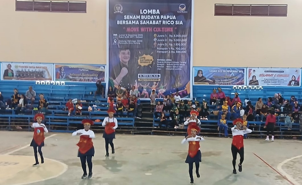 Rico Sia Ingin Budaya Papua Lestari