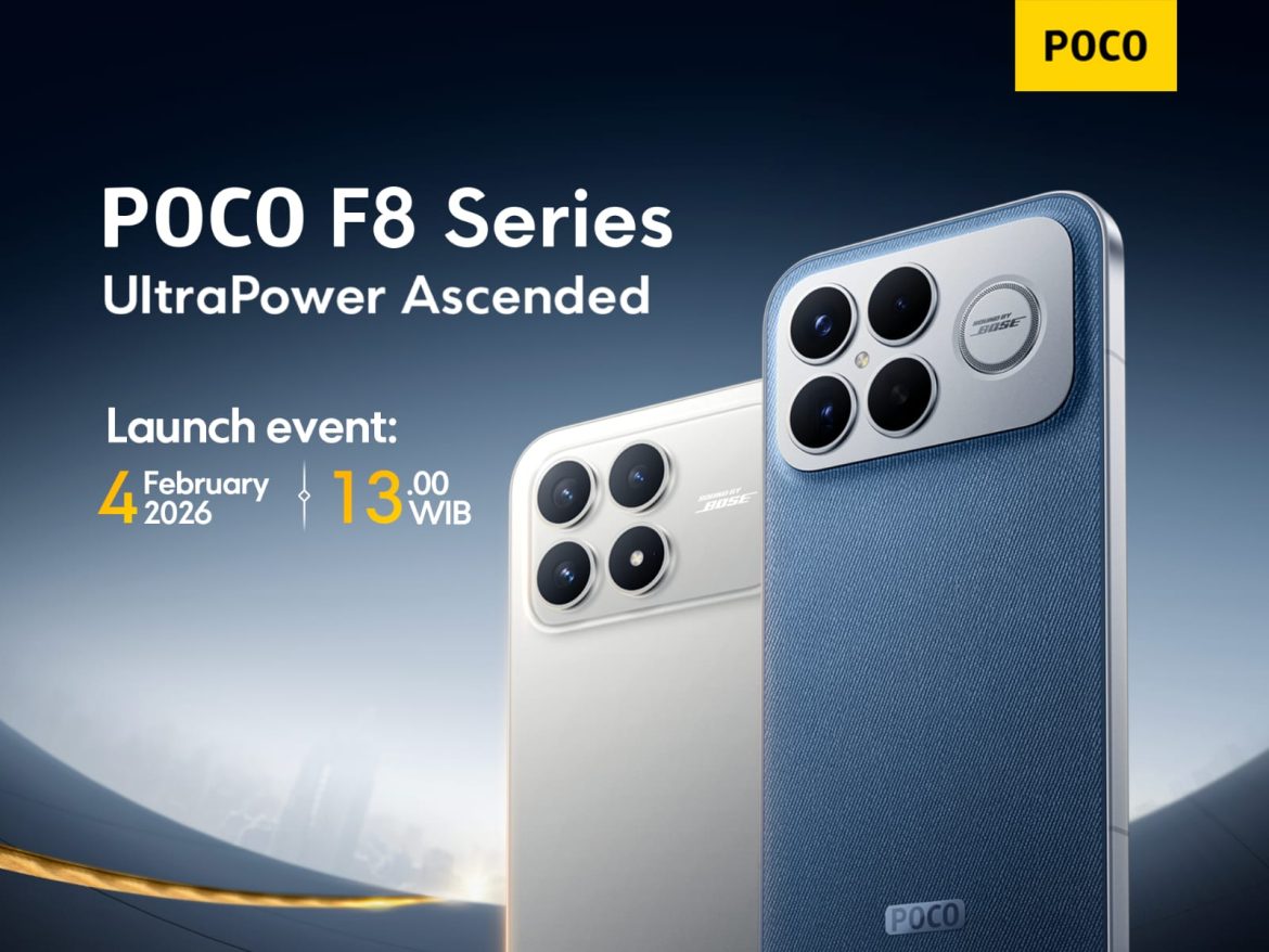 Era UltraPower Ascended Dimulai: POCO F8 Series Siap Guncang Indonesia