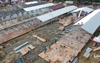 Sebanyak 600 Unit Huntara untuk Korban Bencana, ada MCK Komunal Hingga Taman Bermain Anak