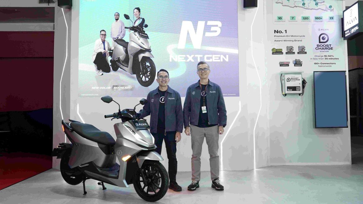 Alva N3 Next Gen Resmi Meluncur di IIMS 2026, Isi Daya Kurang Dari 25 Menit