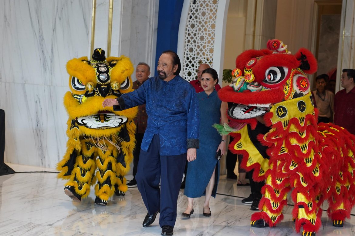 Rayakan Imlek, Surya Paloh Harap Tidak Ada Lagi Gap dan Rasa Curiga Antarsesama