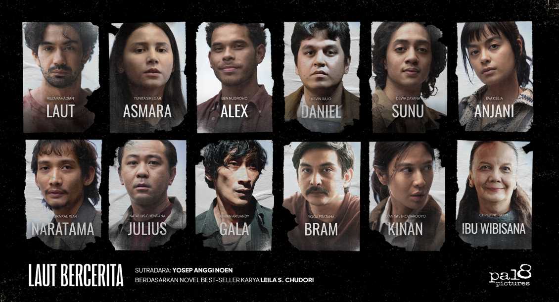 Pal-8 Pictures Pamer Para pemain Film “Laut Bercerita”